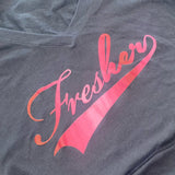 Fresher V Neck Tee - Navy Baby Blend
