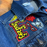 .her Nametag Denim Jacket