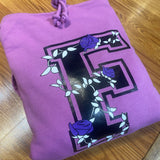 Fresher University Hoodie - Purple Rose