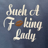 Such A Fucking Lady Crewneck - Brown Lip
