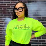 Such A Fucking Lady Crewneck - Smoke