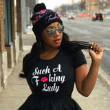 Such A Fucking Lady Tee - Pink Lip