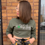 Such A Fucking Lady Crop-St. Patty's