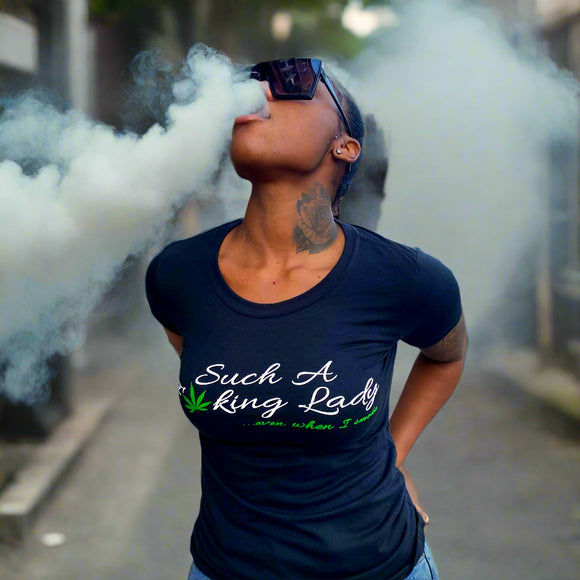 Such A Fucking Lady Tee - Smoke