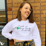 Such A Fucking Lady Crop-St. Patty's